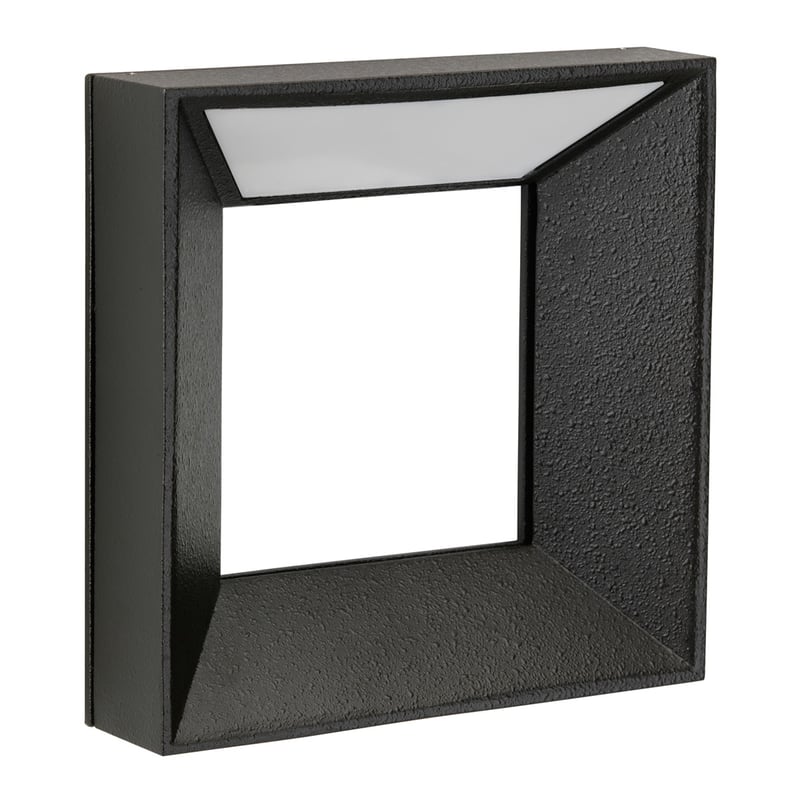 Luftabweiser Für Bodenlüftung – 10,2 X 25,4 Cm, Aluminiumguss, Schwarz