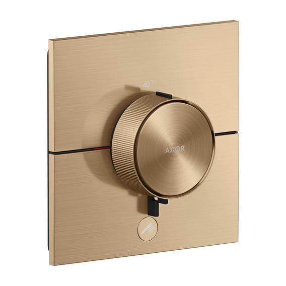 Duscharmatur Griff In Öl Rubbed Bronze – Ersatz Für Einhandmischer, Aus Messing