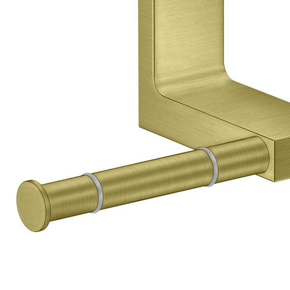 Franklin Papierrollenhalter Aus Messing - Wandmontage, Poliertes Chrom-Finish, Inkl. Montagematerial