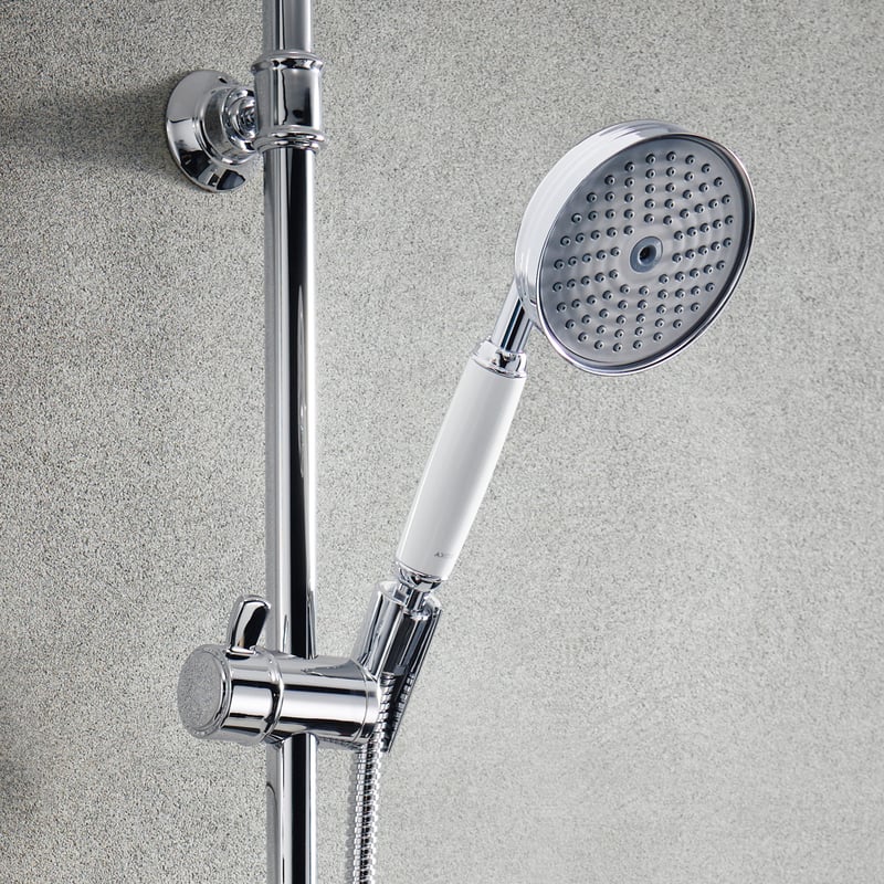 AXOR Montreux Brausegarnitur mit Stange, 1 Strahlart chrom - 27982000 ...