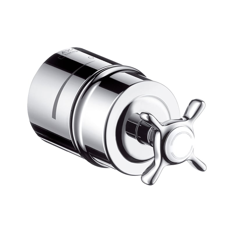 AXOR Montreux Duschset In Chrom – 0,90 M Lang, Mit Thermostat & Kopfbrause