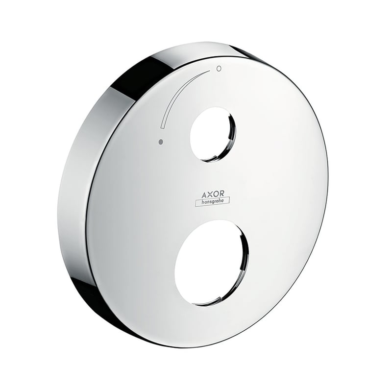 Rosace De Rallonge Axor Rond, 2 Trous, Nickel Brossé – Hansgrohe