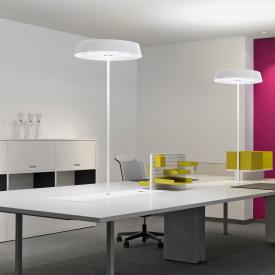 belux koi neo Multisens LED Tischleuchte mit Schraubbefestigung, Dimmer und Bewegungsmelder