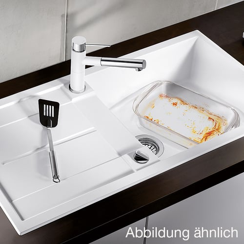 Blanco Metra XL 6 S Spüle Becken SILGRANIT®PuraDur® II perlgrau - 520581 - Emero.de