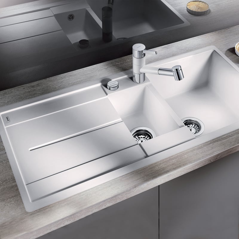 Blanco Metra 6 SF drehbare Spüle weiß 519115 Emero.de