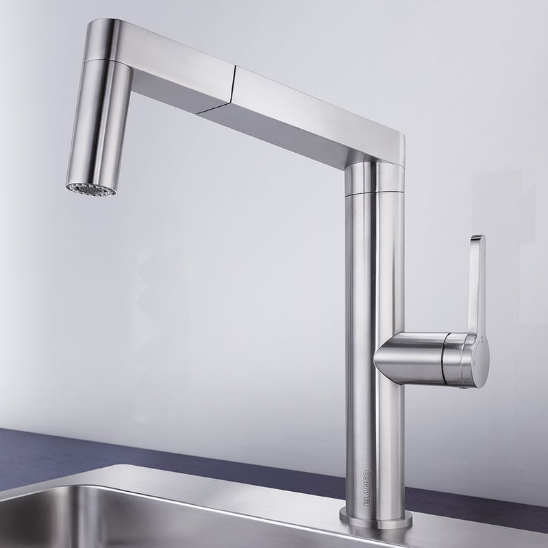 Blanco Panera-S Einhebel-Küchenarmatur mit Auszugsbrause - 521547 - Emero.de
