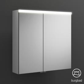 Burgbad Iveo Spiegelschrank mit LED-Beleuchtung mit 2-Türen ohne Waschtischbeleuchtung