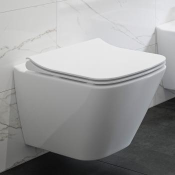 Cersanit City Square Wand-Tiefspül-WC mit WC-Sitz