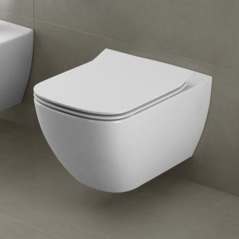 Cersanit Virgo Wand-Tiefspül-WC mit WC-Sitz