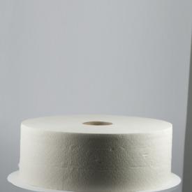 CWS Toilettenpapier Großrollen, Tissue unperforiert, weiß, 2-lagig
