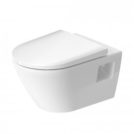 Duravit D-Neo Wand-Tiefspül-WC, rimless, mit WC-Sitz weiß, mit WonderGliss