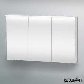 Duravit Happy D.2 Spiegelschrank mit Beleuchtung und 3 Türen verspiegelt/weiß