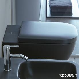 Duravit Happy D.2 WC-Sitz anthrazit matt, mit Absenkautomatik soft-close