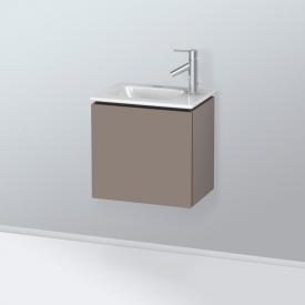Duravit L-Cube Handwaschbeckenunterschrank mit 1 Tür basalt matt