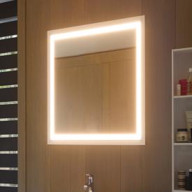 Duravit L-Cube Wandeinbau Spiegelschrank mit Beleuchtung und 1 Tür Anschlag rechts