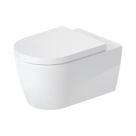 Duravit ME by Starck Wand-Tiefspül-WC mit WC-Sitz, HygieneFlush, rimless weiß, mit HygieneGlaze