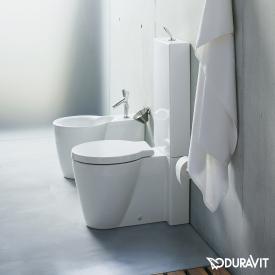 Duravit Starck 1 Stand-Tiefspül-WC für Kombination weiß, mit WonderGliss