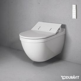 Duravit Starck 3 Wand-Tiefspül-WC für SensoWash®, verlängerte Ausführung weiß mit WonderGliss