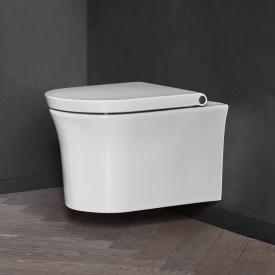 Duravit White Tulip Wand-Tiefspül-WC, HygieneFlush, rimless, mit WC-Sitz