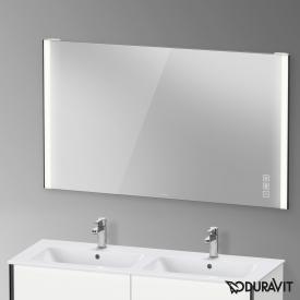 Duravit XViu Spiegel mit LED-Beleuchtung, Icon Version schwarz matt