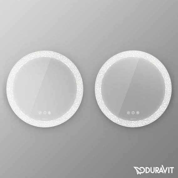 Duravit Happy D.2 Plus Spiegelset mit LED-Beleuchtung, Icon Version