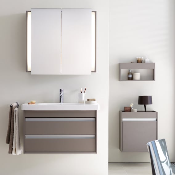 Duravit Ketho Regal weiß hochglanz