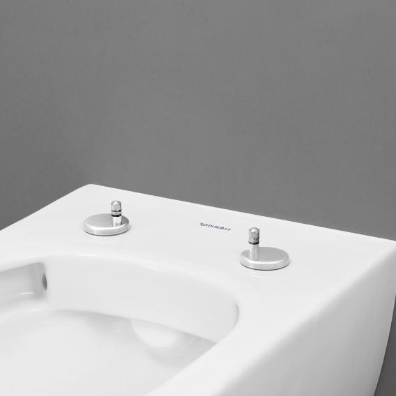 Duravit Plinero Wand-Tiefspül-WC-SET, rimless, mit WC-Sitz