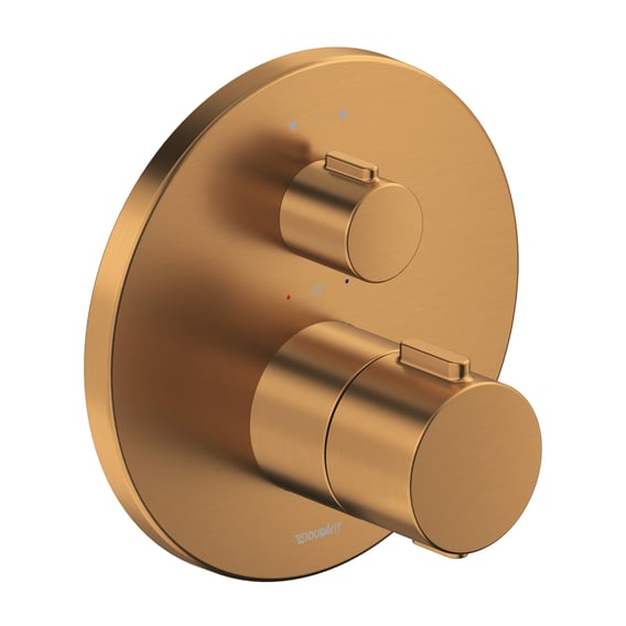 Duscharmatur Griff In Öl Rubbed Bronze – Ersatz Für Einhandmischer, Aus Messing