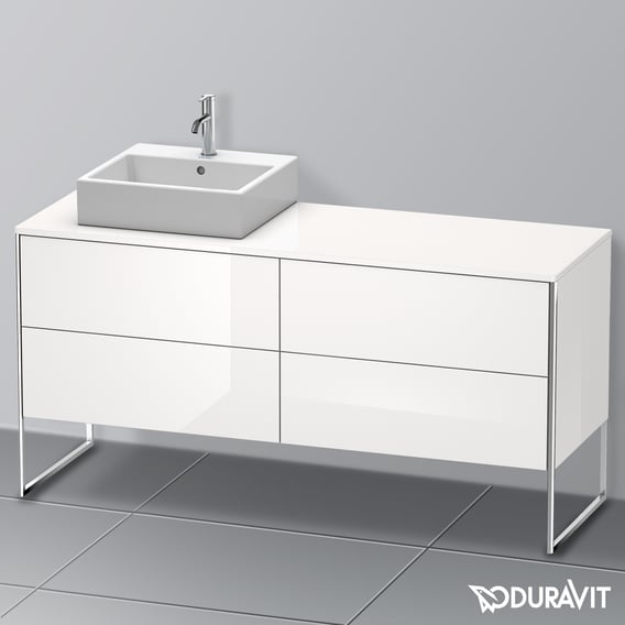 Unterschrank Hochglanz Weiss
