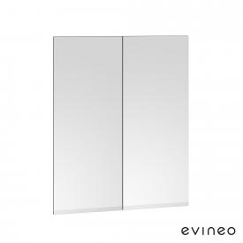 Evineo ineo Spiegelfront-Set für Spiegelschrank mit 2 Türen B: 60 cm