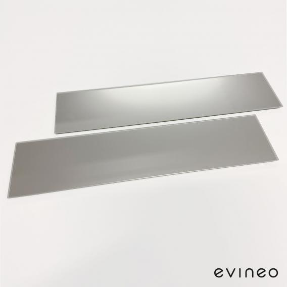 evineo ineo Spiegelabdeckungen für Befestigung, 2 Stück, für Spiegelschrank B: 100 cm