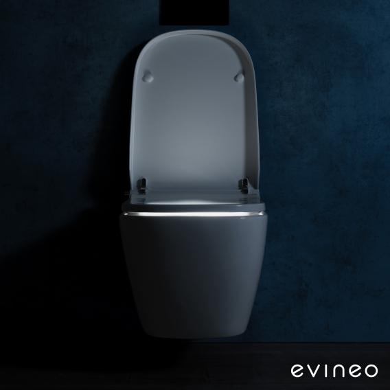 evineo ineo3 Wand-Dusch-WC softcube weiß