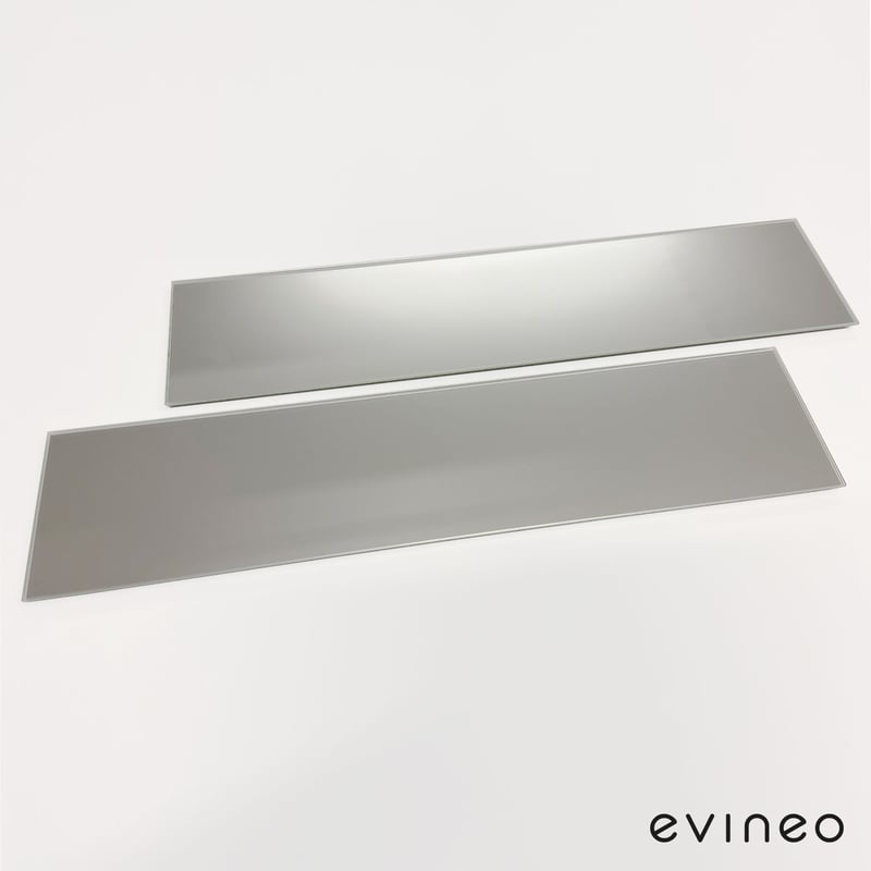 evineo ineo Spiegelabdeckungen für Befestigung, 2 Stück, für Spiegelschrank  B: 120 cm - BL000073 