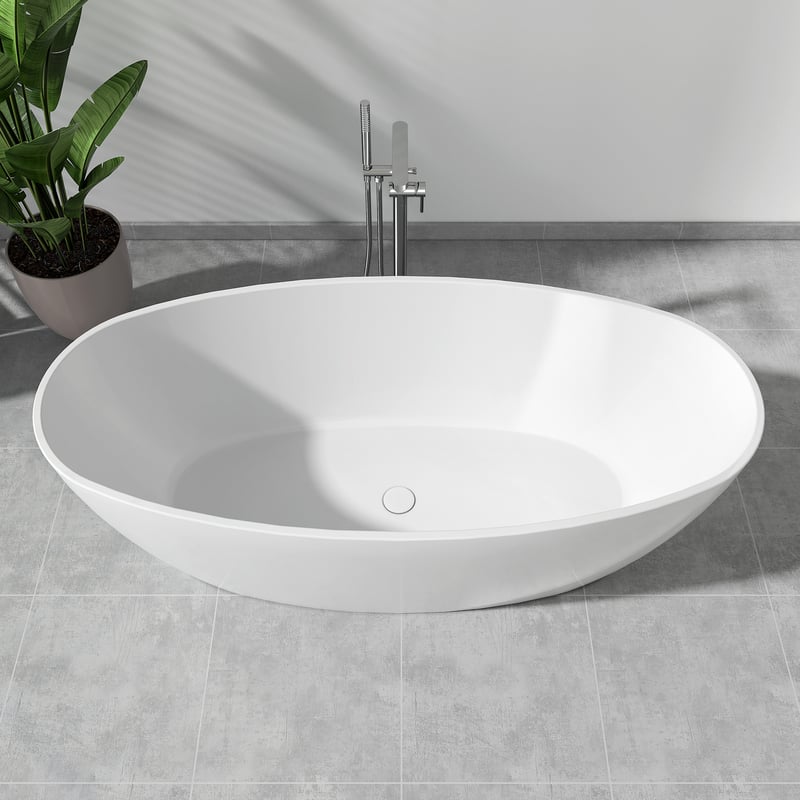 evineo ineo4 straight Baignoire murale pour systèmes de vidage et de trop- plein individuels L : 170 l : 80 cm blanc - BE4003WH