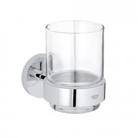 Grohe Essentials Glas mit Halter chrom