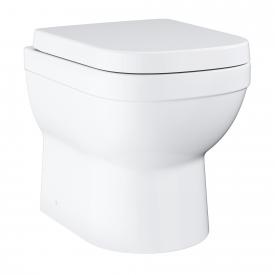 Grohe Euro Keramik Stand-Tiefspül-WC Set, Ausführung kurz, mit WC-Sitz weiß, mit PureGuard Hygieneoberfläche