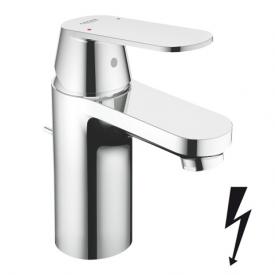 Grohe Eurosmart Cosmopolitan Einhand-Waschtischbatterie, für offene Warmwasserbereiter, S-Size mit Ablaufgarnitur
