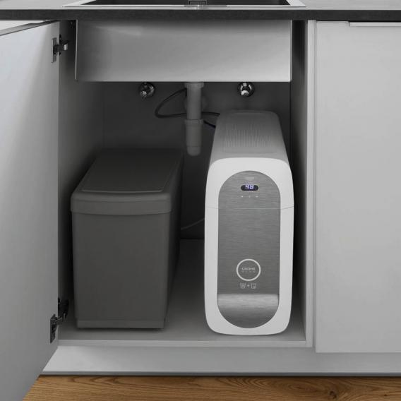 Grohe Blue Home die NEUE Küchenarmatur, mit Filterfunktion, mit ausziehbarem Auslauf supersteel