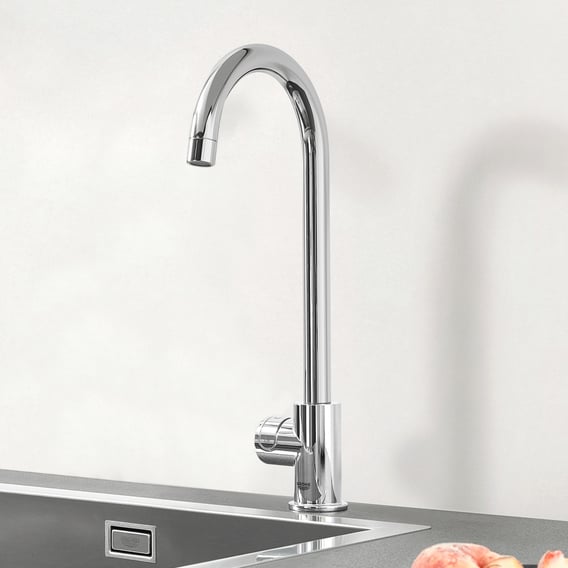 Moen S5540 Sip Kaltwasser-Küchenarmatur – Industrieller Look, Optional Mit Filtersystem, Chrom