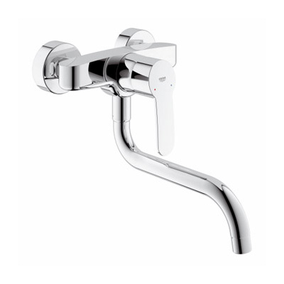 Grohe Eurostyle Cosmopolitan Küchenarmatur für Wandmontage - 33982002 - Emero.de
