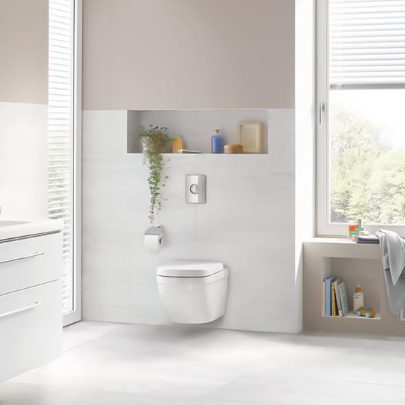 Grohe Skate Betätigungsplatte chrom - 38862000 - Emero.de