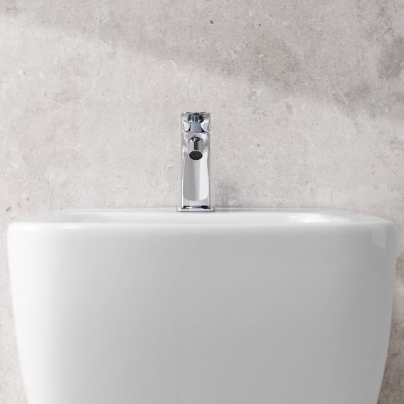 Nostalgie Bidet-Armatur – Retro-Einhebelmischer In Sterling-Optik Fürs Badezimmer