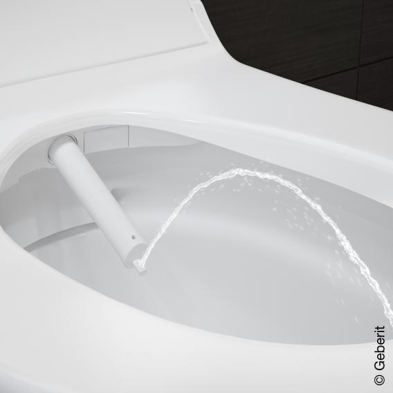 Geberit AquaClean Tuma Comfort Stand-Dusch-WC Komplettanlage, mit WC-Sitz weiß