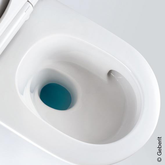 Geberit ONE Wand-Tiefspül-WC mit WC-Sitz weiß, mit KeraTect
