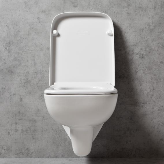Geberit Renova Plan & Tellkamp Premium 2000 WC-SET: WC ohne Spülrand, mit KeraTect, WC-Sitz mit Absenkautomatik