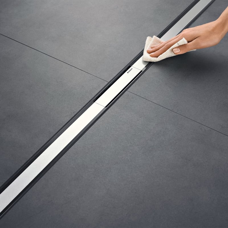 Geberit CleanLine20 Duschrinne edelstahl poliert/edelstahl gebürstet ...