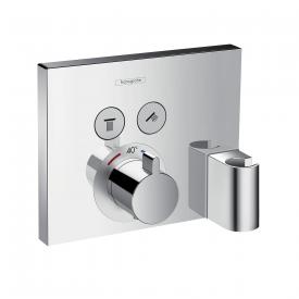 Hansgrohe ShowerSelect Thermostat Unterputz für 2 Verbraucher mit Fixfit und Portereinheit