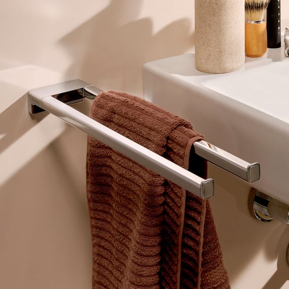 hansgrohe AddStoris Handtuchstange starr, chrom - 41770000 - Emero.de