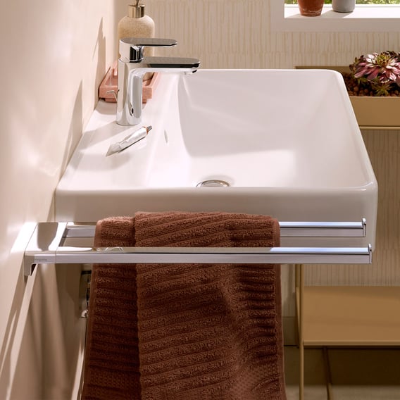 hansgrohe AddStoris Handtuchstange starr, chrom - 41770000 - Emero.de