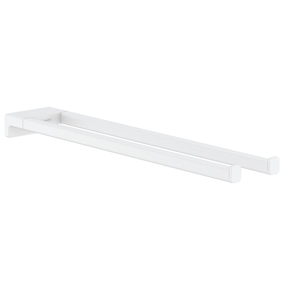 hansgrohe AddStoris Handtuchstange starr, weiß matt - 41770700 - Emero.de